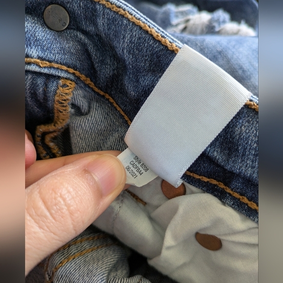 Aero Aeropostale Distressed Skinny Acid Wash Denim Jeans 28x30 - Picture 6 of 8